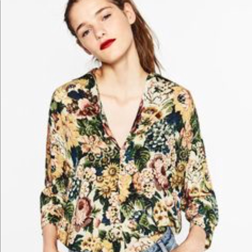 Zara blouse
